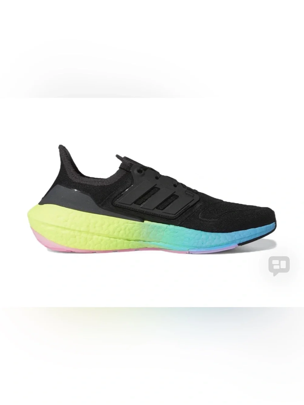 Size 14 - adidas UltraBoost 22 Black Multi Gradient GV8829